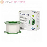 Пластырь Omnisilk из искусственного шелка 